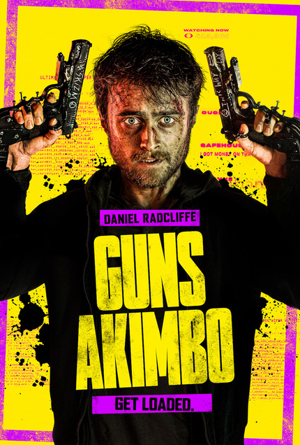 GUNS AKIMBO Clip: Daniel Radcliffe Does a Runner From Samara Weaving